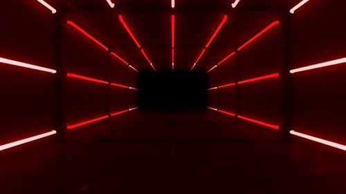 Red Neon Tunnel