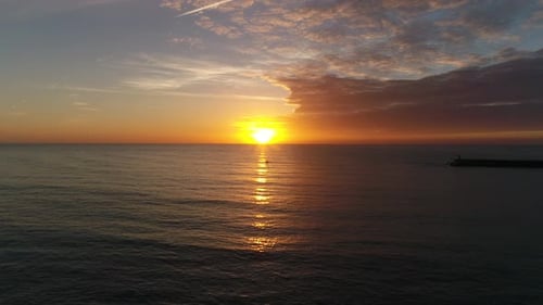 Sonnenuntergang am Meer