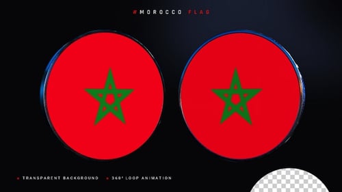 Flagge Marokkos