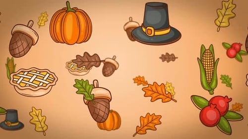 Thanksgiving Background Loop
