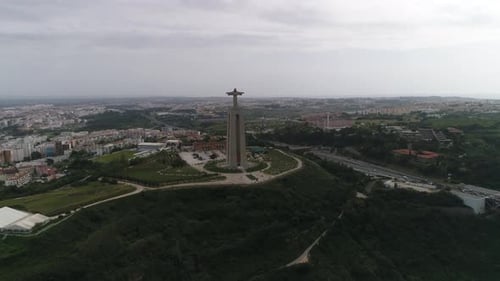 Christ the King Statue in Lisbon Portugal
