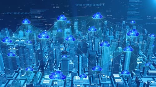 Ciencia ficción del futuro: la ciudad inteligente del Internet de las cosas basada en la computación en la nube