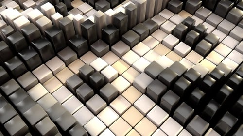 Cube Waves Motion 7
