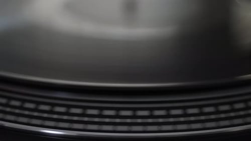 Platine tournante avec vinyle rotatif 19