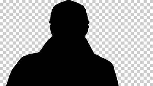 Homem de silhueta, Alpha Channel