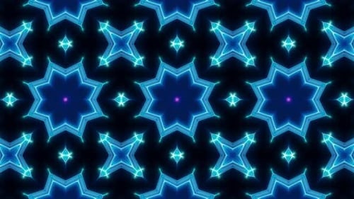 Retro Laser Beam Vj Kaleidoscope Loop 4K 06