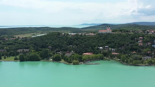 Flying Above The Lake Balaton