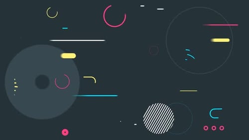 abstrakte Loop-Geometrie-Hintergrund