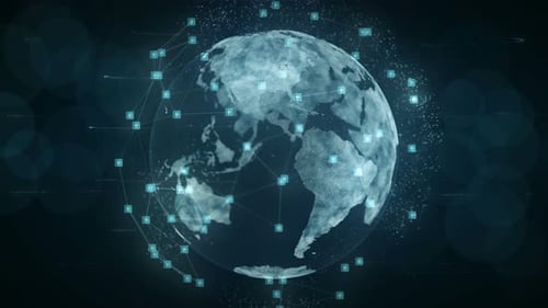 Block-Chain-Konzept.