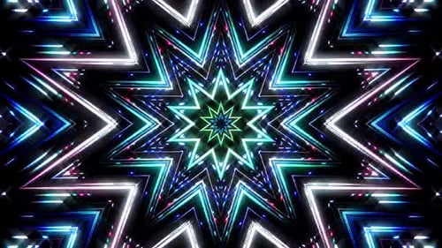 Linienwellenbewegung, bunte Kreisform, auf schwarzem Hintergrund