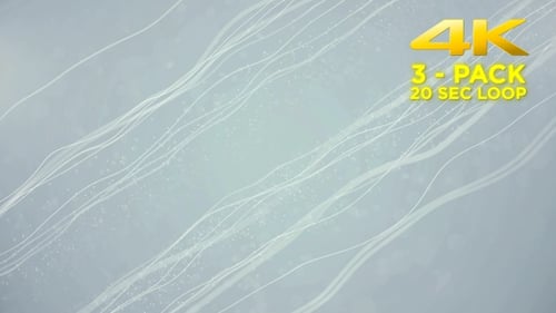 White Line Particles Background - 3 Pack