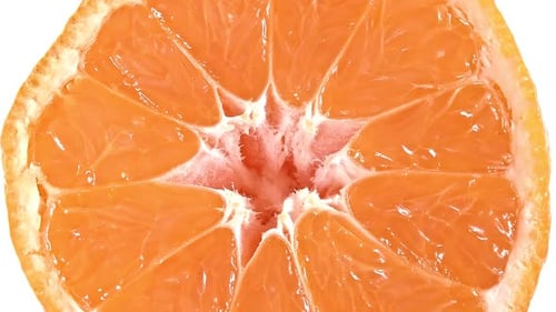 Rotating Mandarin Slice