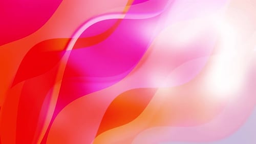 Dynamic Abstract Fluid Waves Background Animation