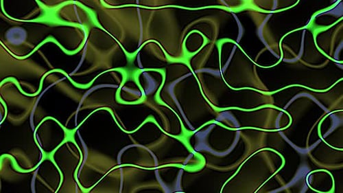 Abstrakte Bewegung von farbigen Neonlinien Hintergrund