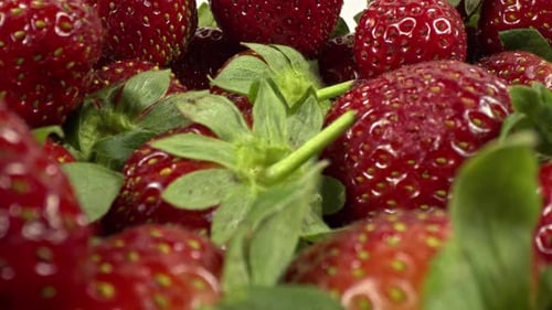 Sehr leckere leckere frische Bio-Erdbeeren 1