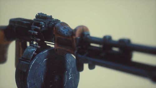 sowjetisches Maschinengewehr. Waffen der Armee der UdSSR