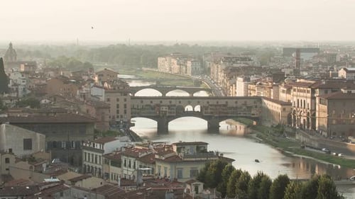 Timelapse of the Arno River in Florence