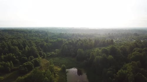 Beautiful Landscape Of Lake Luchinovka 03
