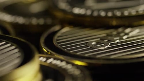 Plan rotatif de Bitcoins (cryptomonnaie numérique)