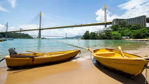 Hong Kong Ting Kau bridge