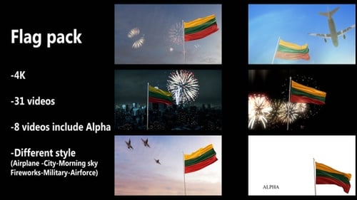Lithuania Flag Pack