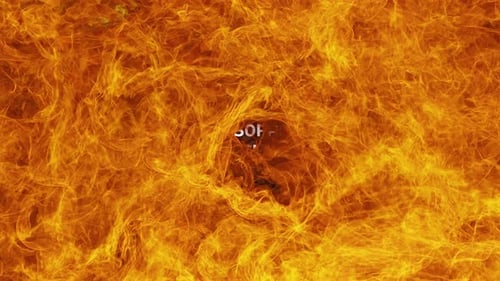 Dynamic Fire Burst Overlay Transition