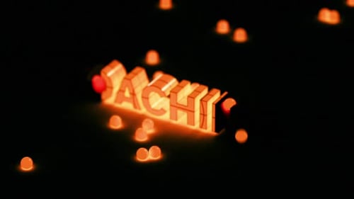 Modern Glowing Coaching 3D Text Reveal