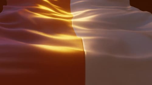 Monaco - atmosphärische Flagge