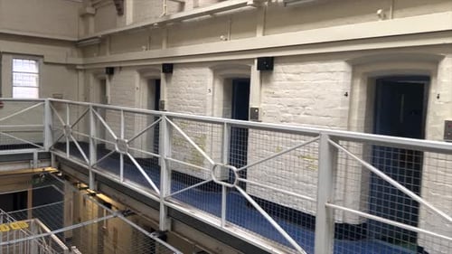 Shrewsbury Prison, Cells And Wing.Prisoners Doing Time, inmates.UK England