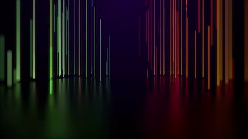 Green and Red Laser Background