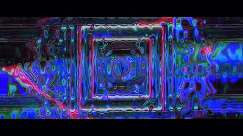 Vibrant Glitch Noise Digital Data Static Transition