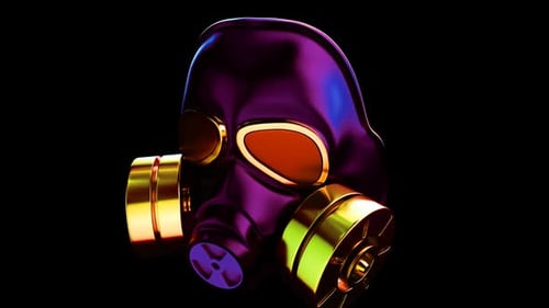 Gasmaske VJ Loop
