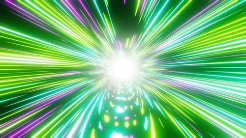 Abstract background Equalizer disco neon led stage. Vj disco bokeh lights back