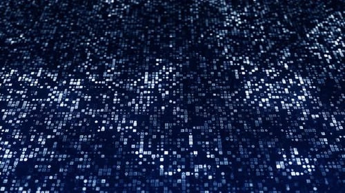 Blue technology digital element futuristic abstract background