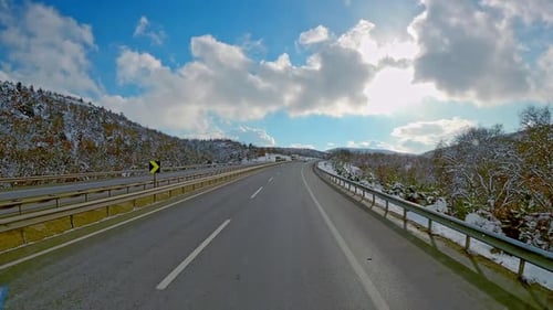 Winter-Straße
