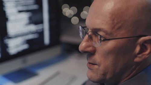 Male Caucasian IT Specialist