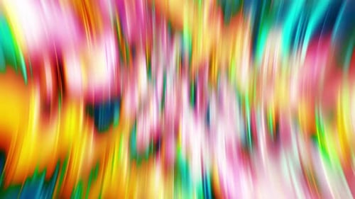 Vibrant Abstract Light Speed Tunnel Background Animation
