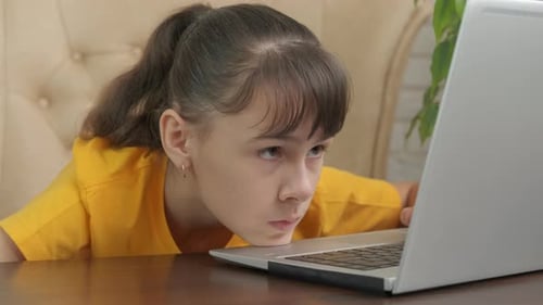 Busy Child on Internet