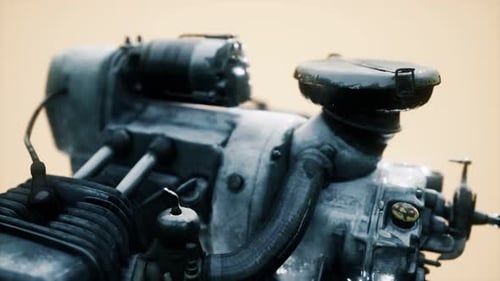 Old Rustet Gegenmotor