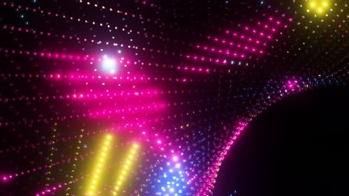 Fondo animado brillante abstracto