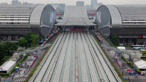 Guangzhou Exhibition Complex Canton Fair Outside View