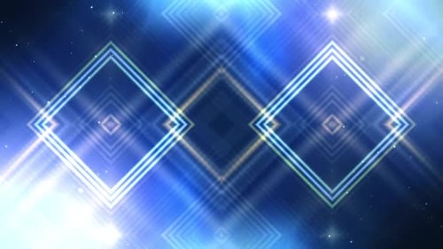 Abstrato colorido caleidoscópico Loopable Motion Graphic fundo 14