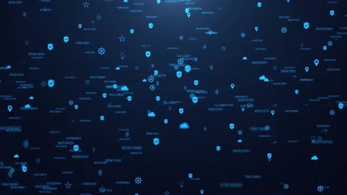 Globale Netzwerktechnologie, Kommunikation oder Social Media.