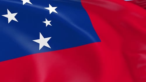 Flagge von Samoa
