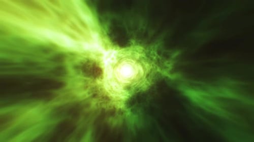 Loop perfeito, animação 3D do buraco de minhoca no tempo e no espaço.