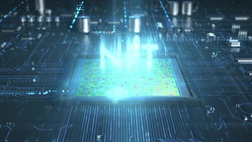 Zentralprozessor auf einer Leiterplatte