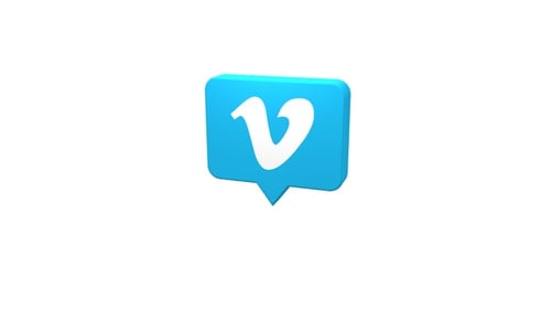 3D Vimeo-Symbol