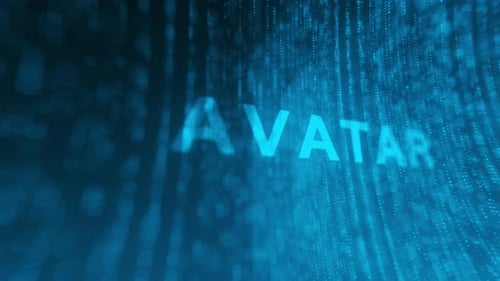 Avatar du code source technologique abstrait