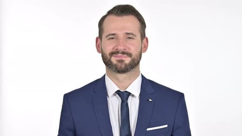 Man in Suit Smiling