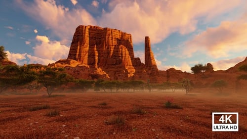 Desert Landscape Timelapse